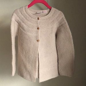 Girls Zara knit cardigan